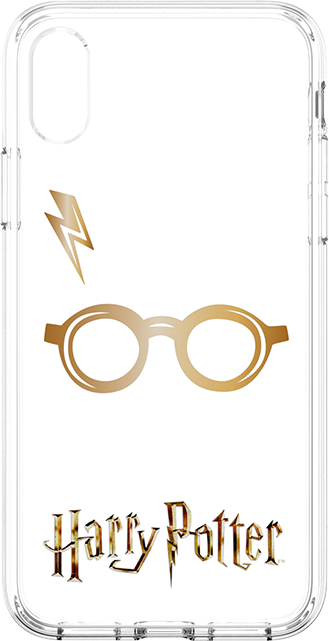 Fellowes Harry Potter Glasses and Lightning Bolt Case iPhone XR